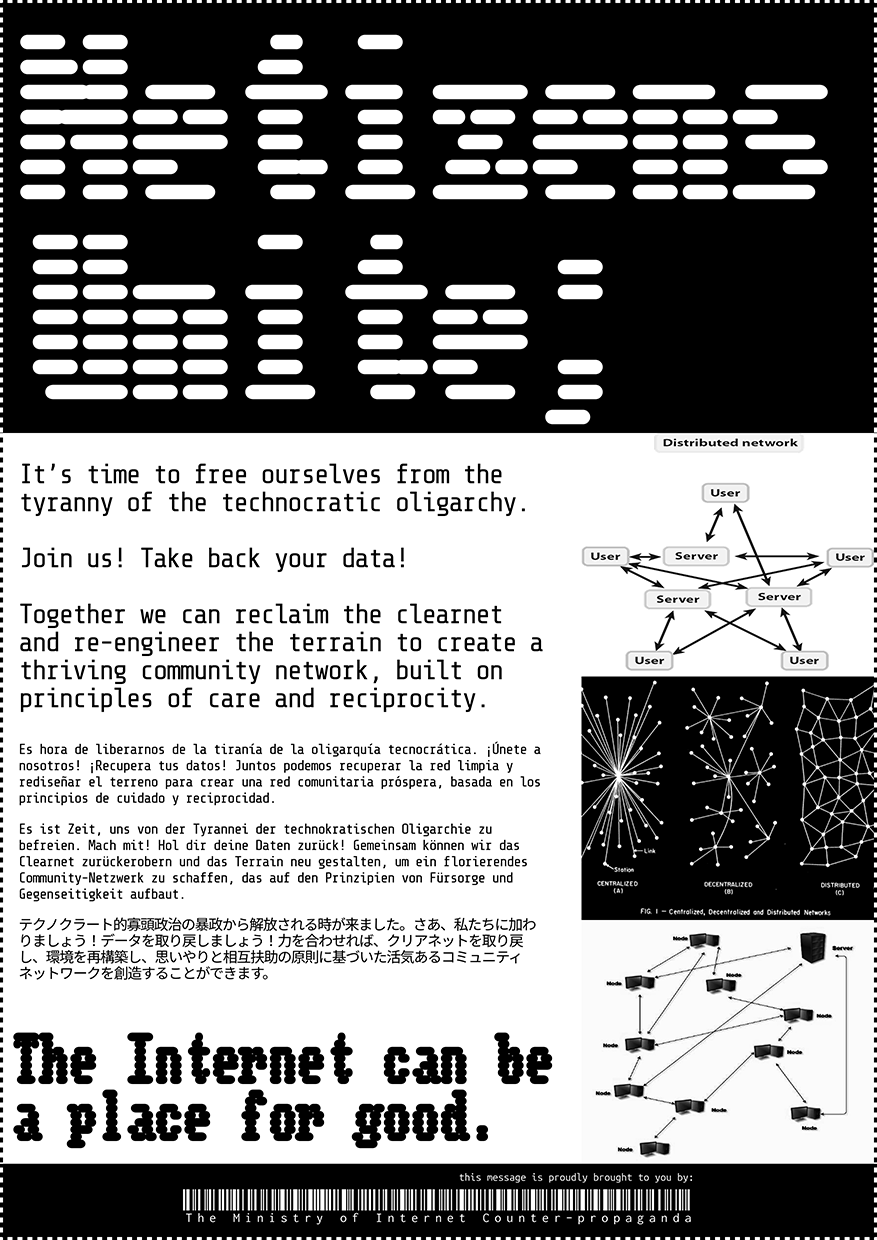 mock propaganda poster